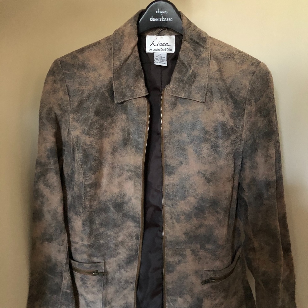 Distressed Leather jacket